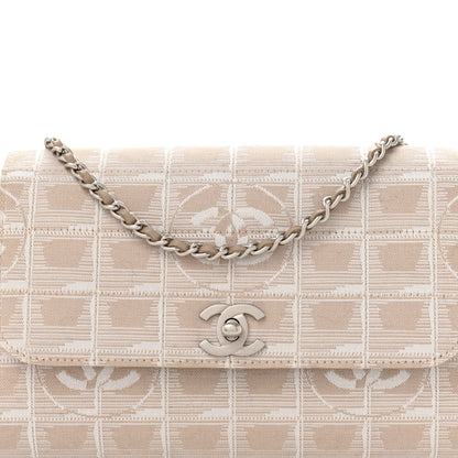 Chanel Nylon Travel Accordion Flap Beige 8 of 13
