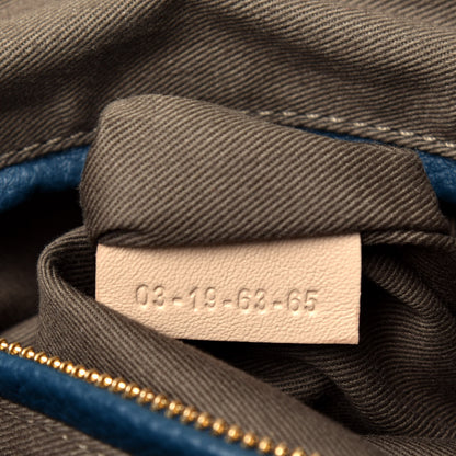 Chloe Calfskin Medium Marcie Satchel Navy Ink 8 of 10