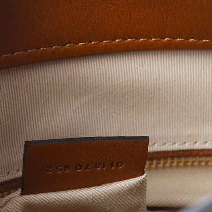 Chloe Calfskin Suede Raffia Medium Pixie Bag Caramel 7 of 7