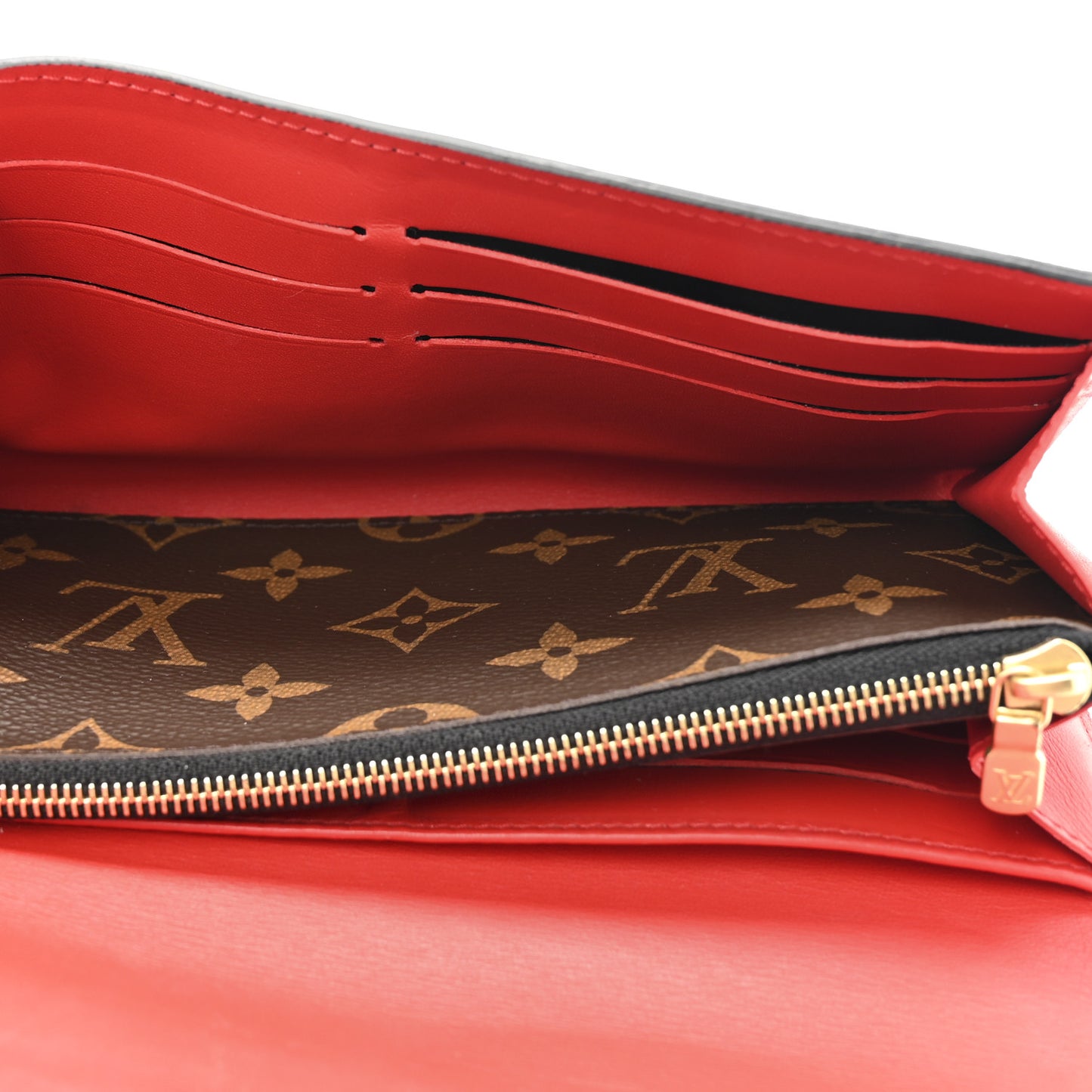 Monogram Sarah Tuileries Wallet Marron