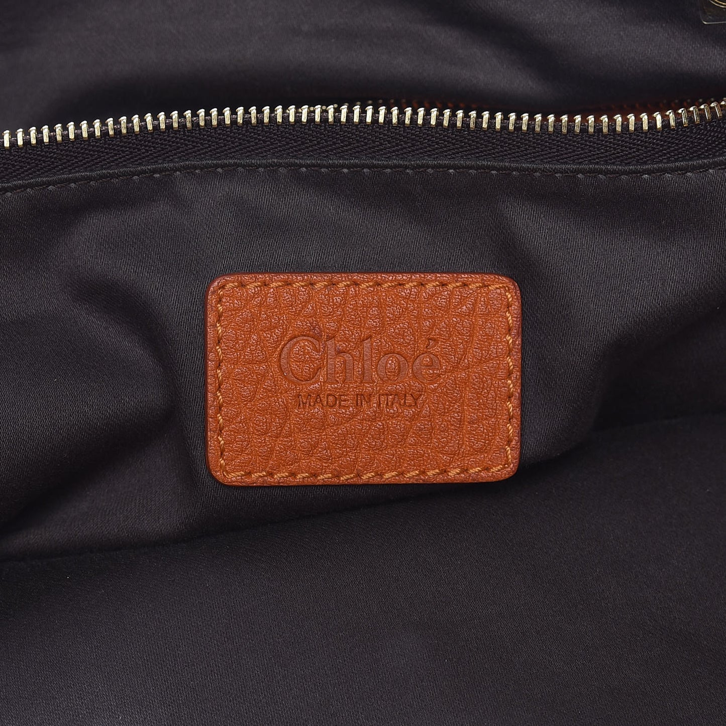Grained Calfskin Brooke Satchel Orange