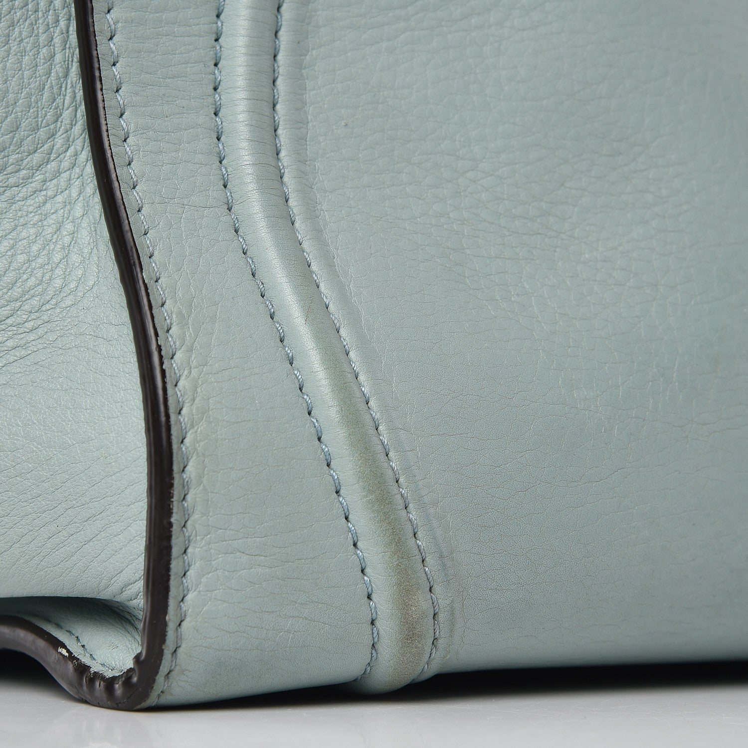 Celine Supple Calfskin Medium Phantom Luggage Glacier 10 of 17