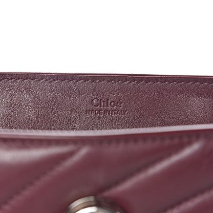 Chloe Calfskin Quilted Mini Faye Day Shoulder Bag Burnt Brown 6 of 9