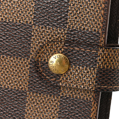 Louis Vuitton Damier Ebene Small Ring Agenda Cover 10 of 12