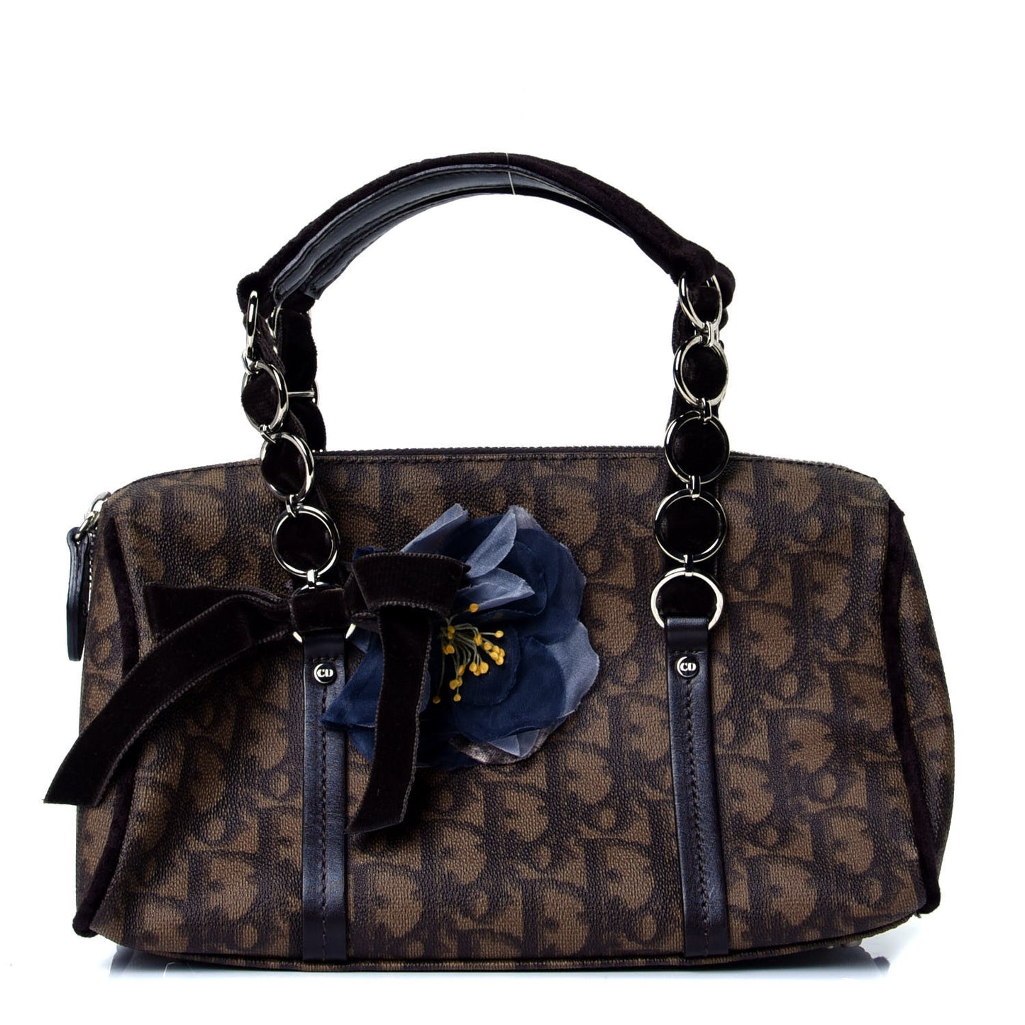 Monogram Trotter Romantique Boston Bag Brown