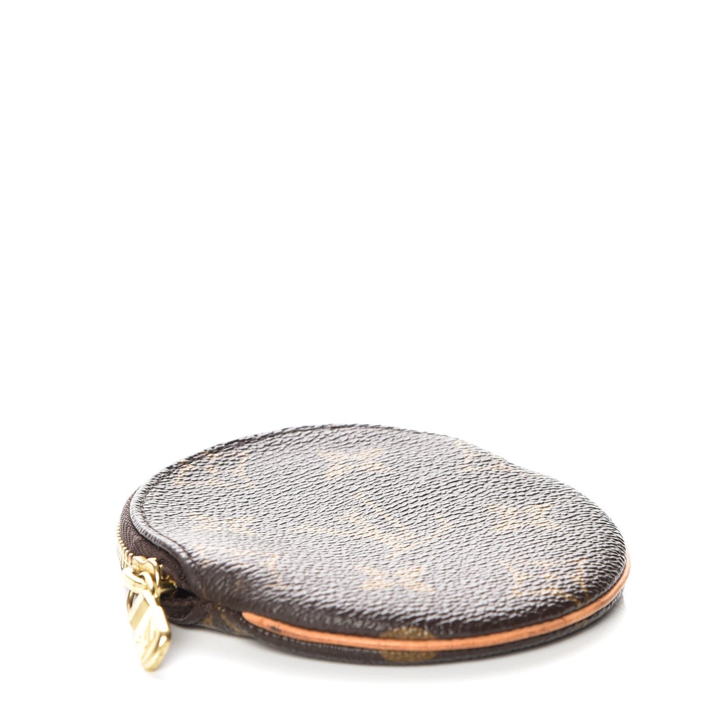 Monogram Round Coin Purse
