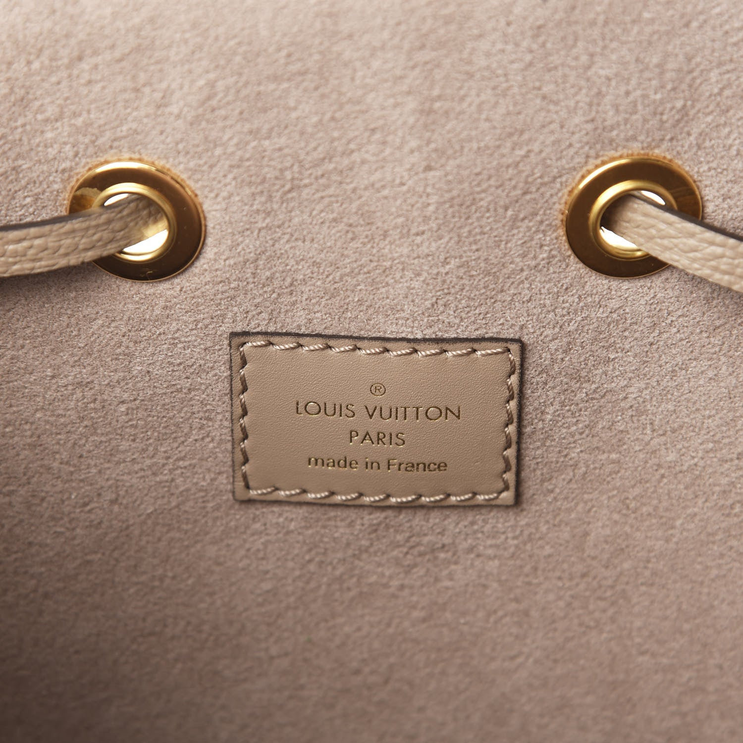 Louis Vuitton Empreinte Monogram Giant Neonoe MM Tourterelle Creme 9 of 11