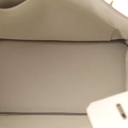 Hermes Togo Birkin 25 Craie 4 of 9