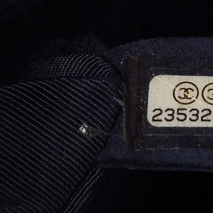 Chanel Grained Calfskin Quilted New Medium Boy Flap Navy 7 of 7