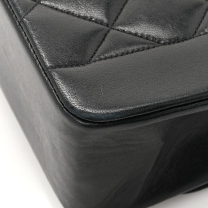 Chanel Lambskin Quilted Medium Single Flap Black 14 of 14