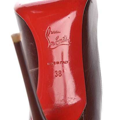 Christian Louboutin Kid So Kate 100 Pumps 38 Brown 8 of 14