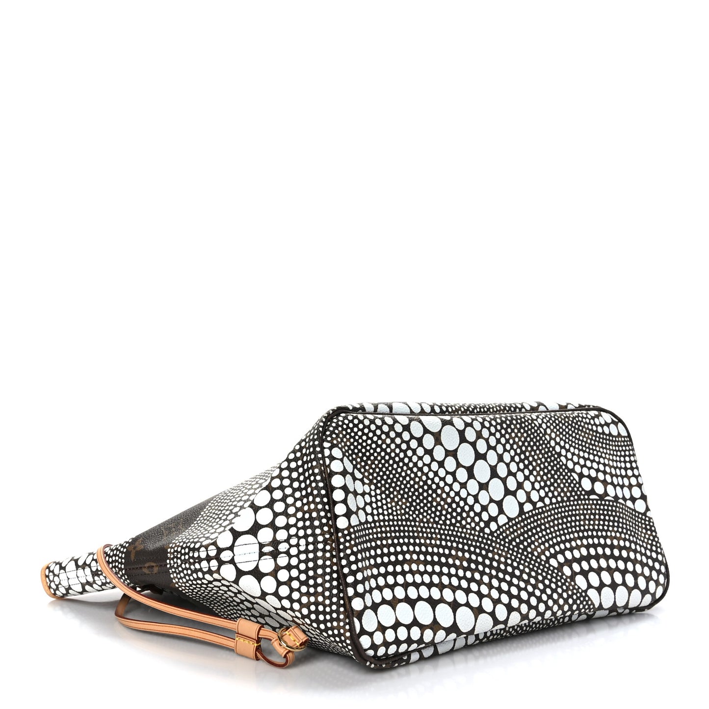 Monogram Kusama Waves Neverfull MM White