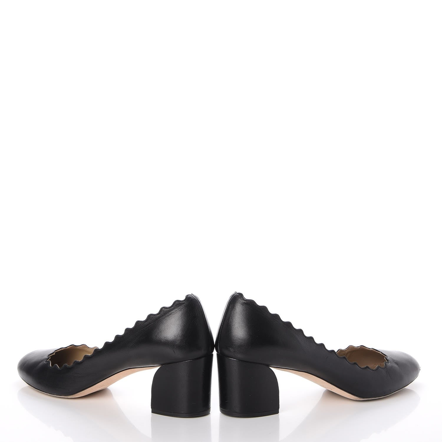 Chloe Nappa Lauren Pumps 38.5 Black 5 of 22