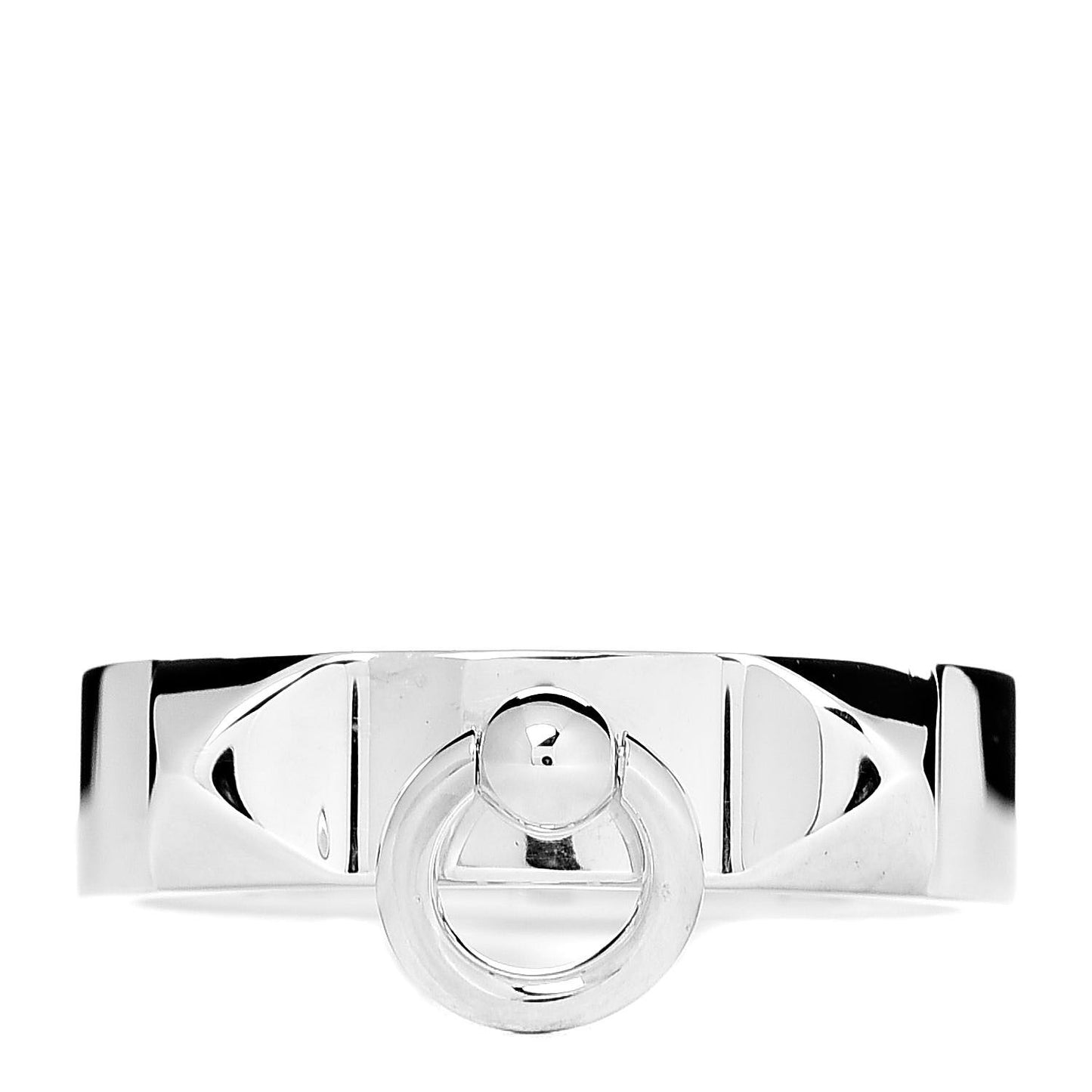 Sterling Silver PM Collier De Chien Ring 54 6.75