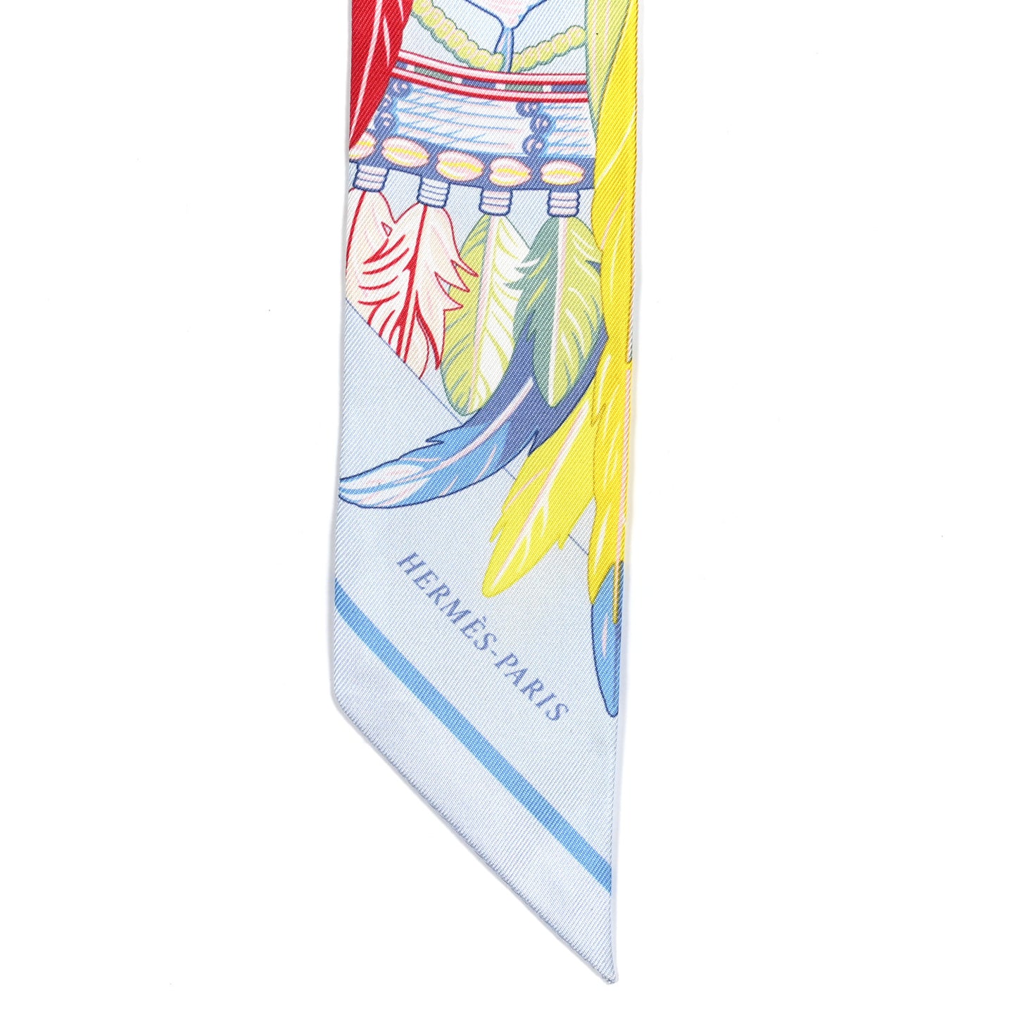 Silk La Danse Pacifique Twilly Bleu Ciel Vert Rose