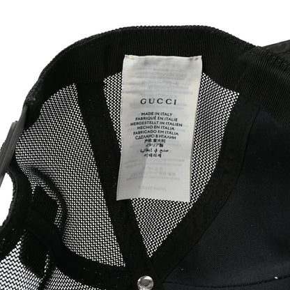 Gucci Nylon Monogram Baseball Hat L Black 9 of 12