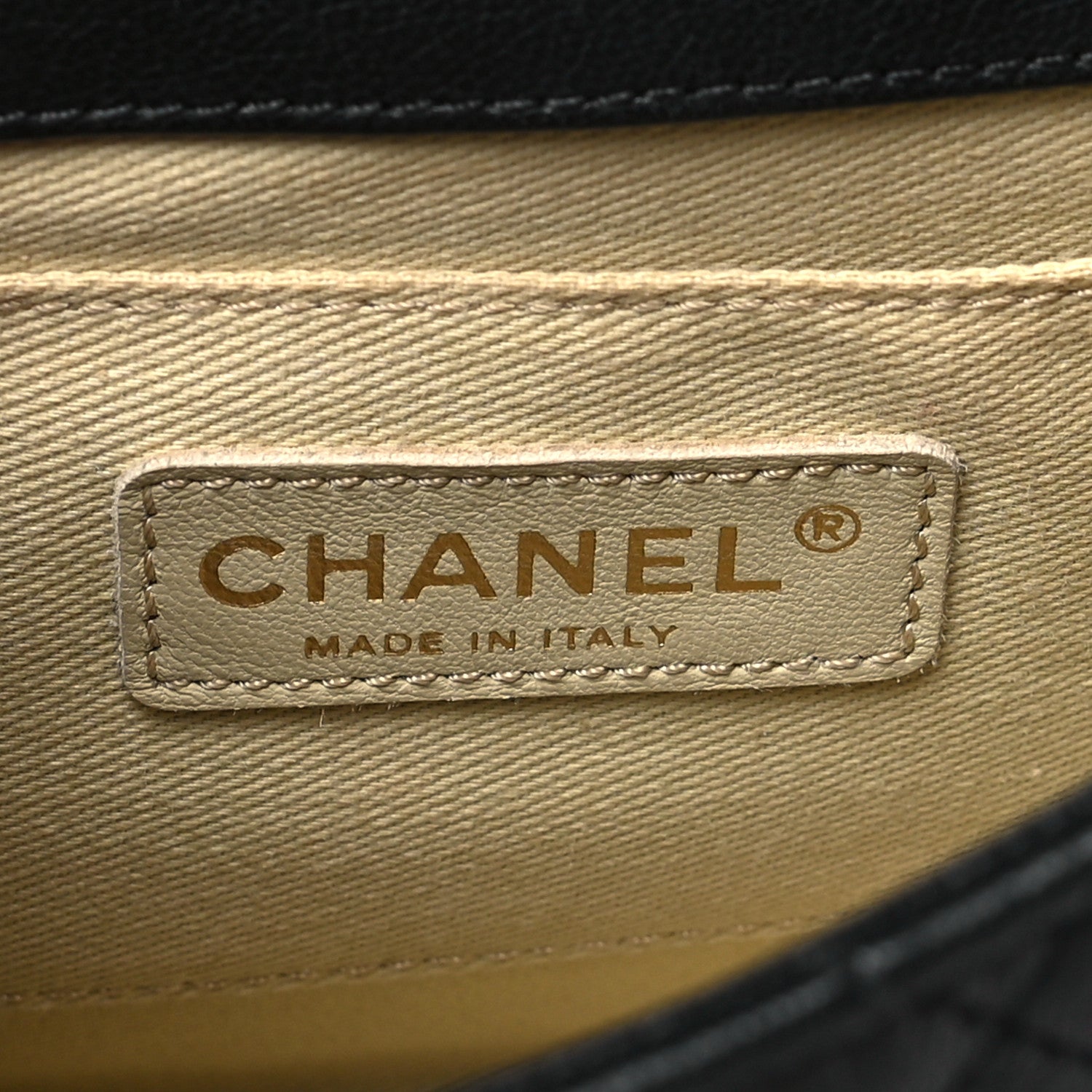 Chanel Goatskin Quilted Rita Flap Black 6 of 11