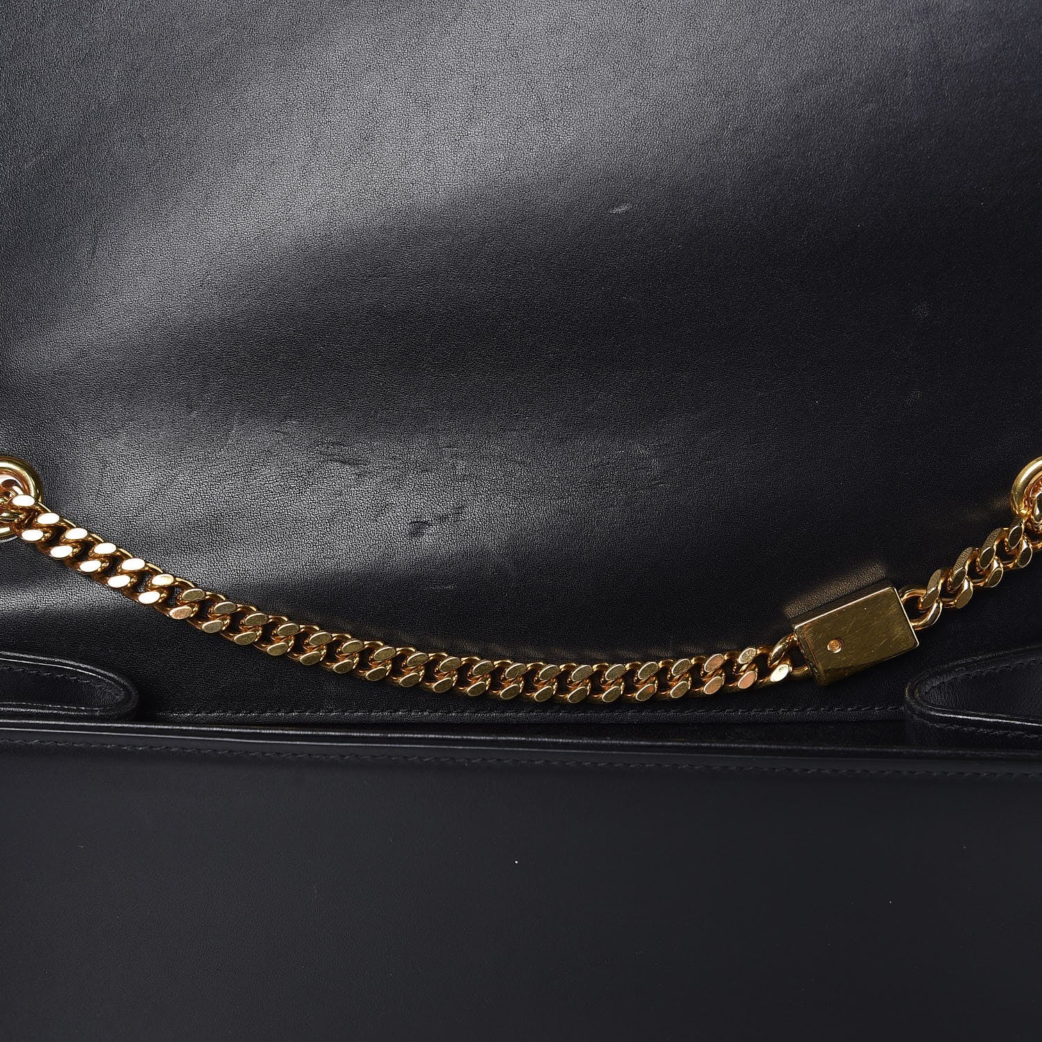 Saint Laurent Smooth Calfskin Medium Classic Monogram Kate Tassel Satchel Black 11 of 15