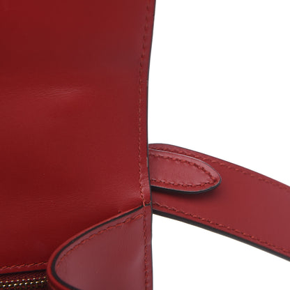 Gucci Calfskin Small Sylvie Shoulder Bag Hibiscus Red 9 of 11