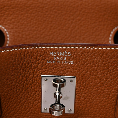 Hermes Togo Birkin 40 Gold 6 of 15
