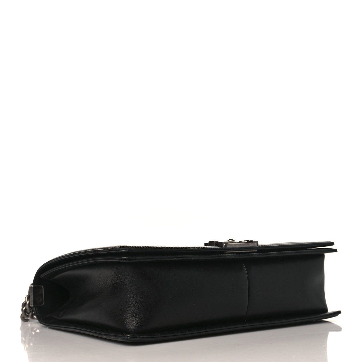 Chanel Lambskin Quilted Large Boy Flap Black 4 of 10