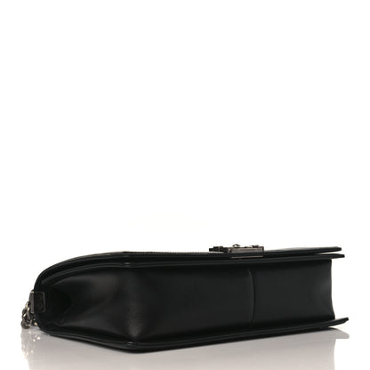Chanel Lambskin Quilted Large Boy Flap Black 4 of 10