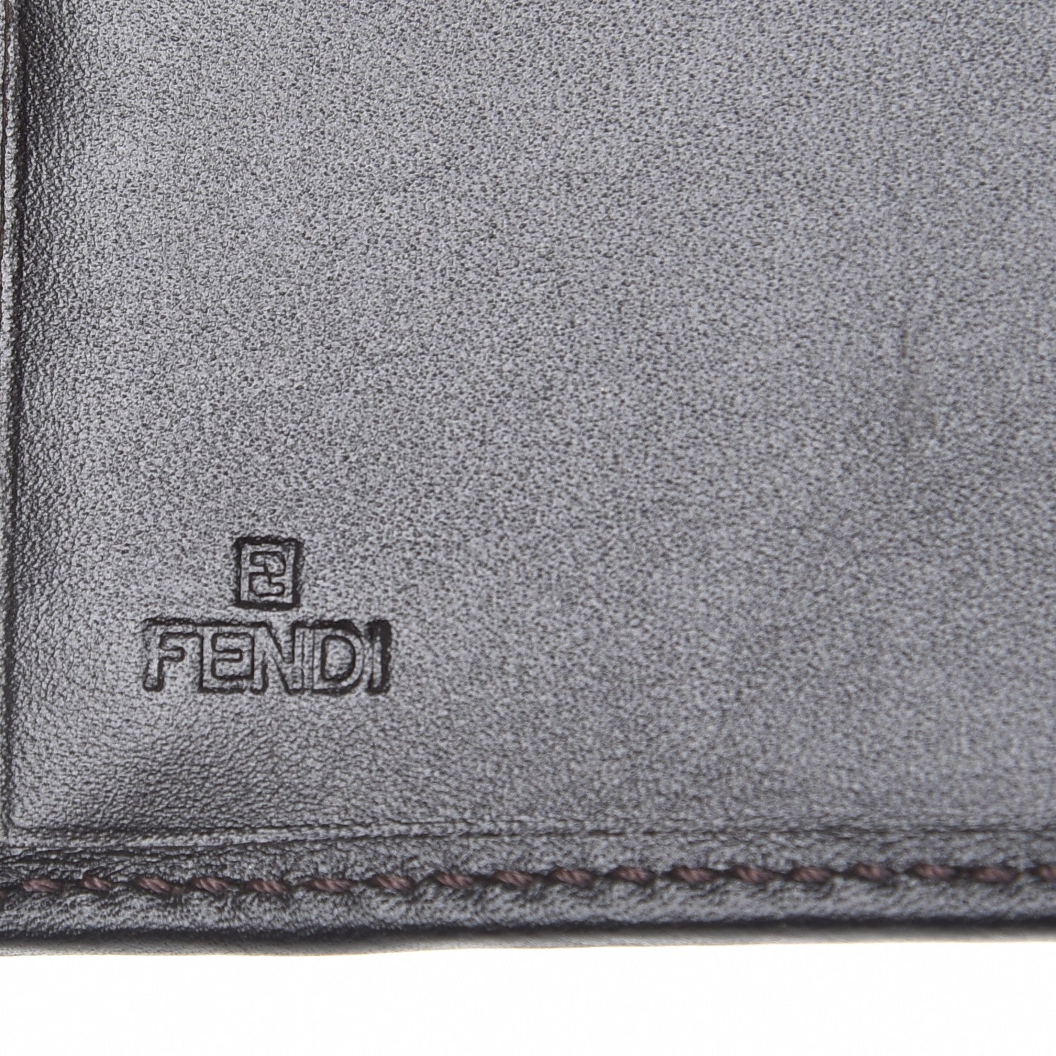 Fendi Zucca Continental Wallet Tobacco 6 of 8