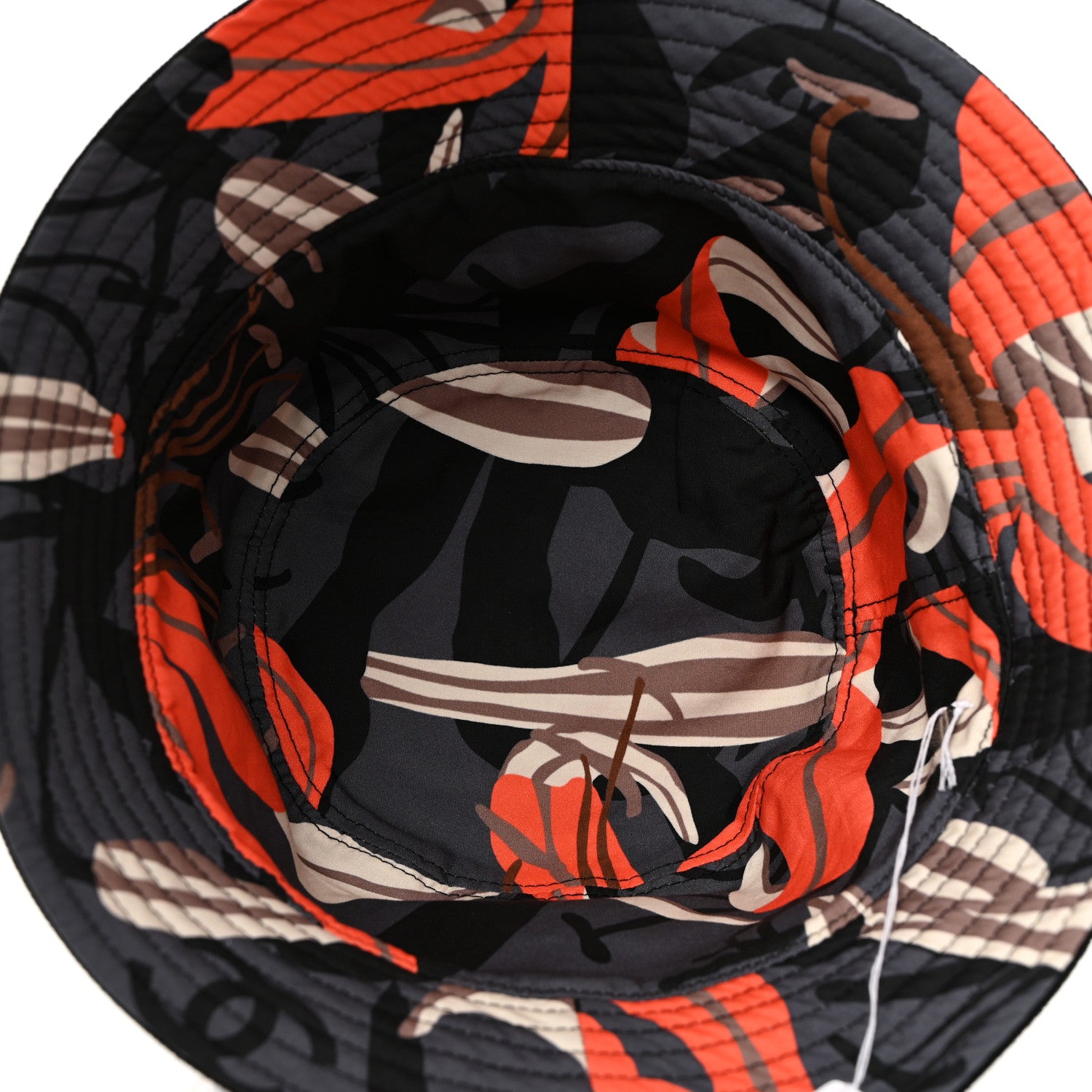 Chanel Canvas Reversible CC Bucket Hat S Black Multicolor 7 of 8