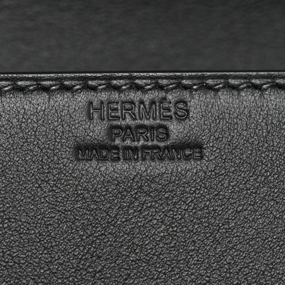 Hermes Swift Shadow Clutch 29 Black 6 of 9