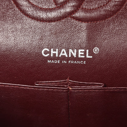 Chanel Lambskin Quilted Medium Double Flap Black 7 of 21