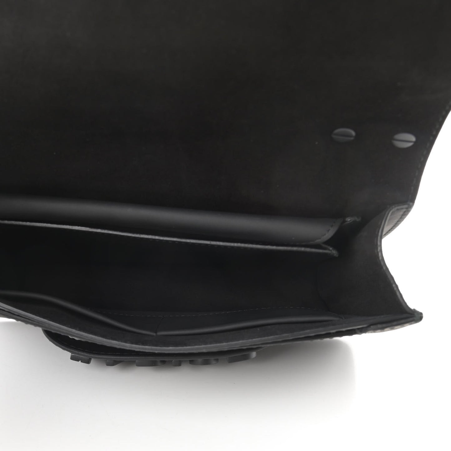Calfskin J'Adior Chain Flap Bag Black