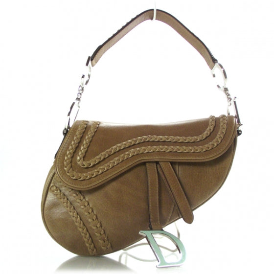 Leather Braided Saddle Bag LTD ED