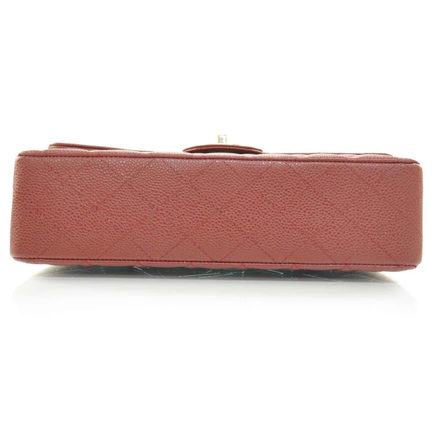 Chanel Caviar Quilted Medium Double Flap Red 5 of 11