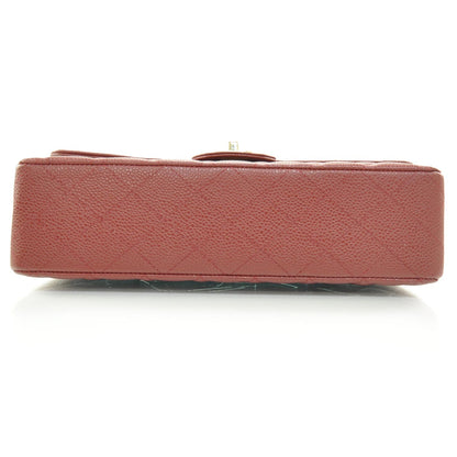 Chanel Caviar Quilted Medium Double Flap Red 5 of 11