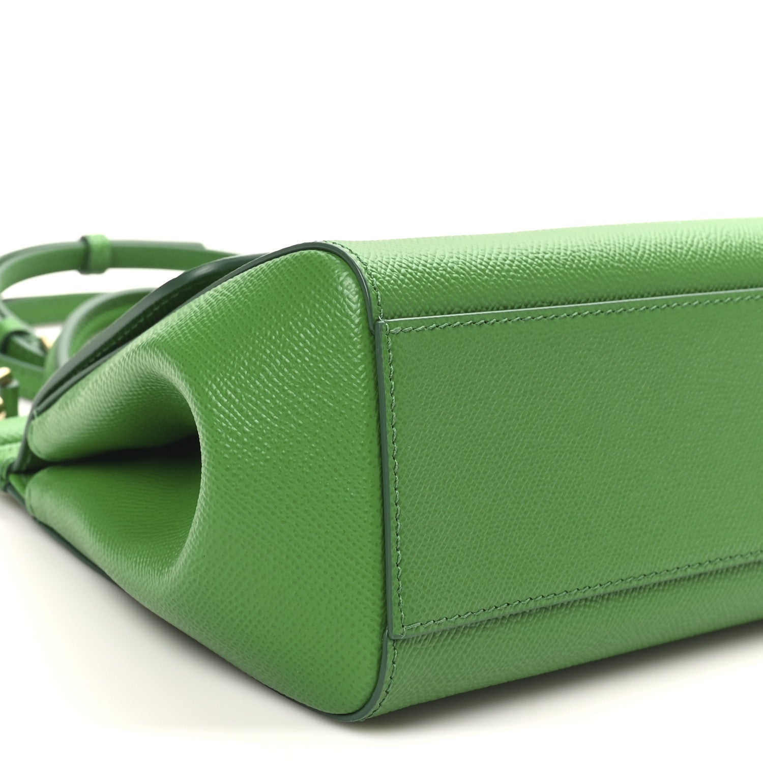 Dolce & Gabbana Dauphine Small Miss Sicily Satchel Green 8 of 9
