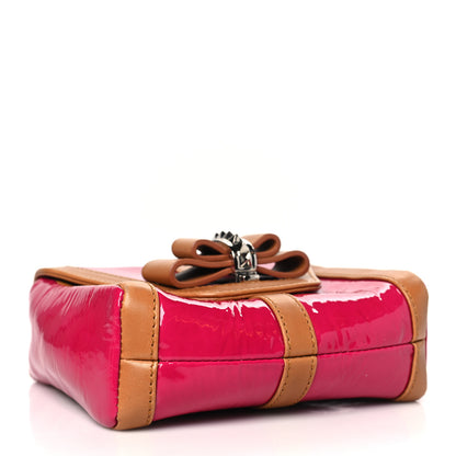 Christian Louboutin Patent Calfskin Sweety Charity Crossbody Bag Pink 4 of 10