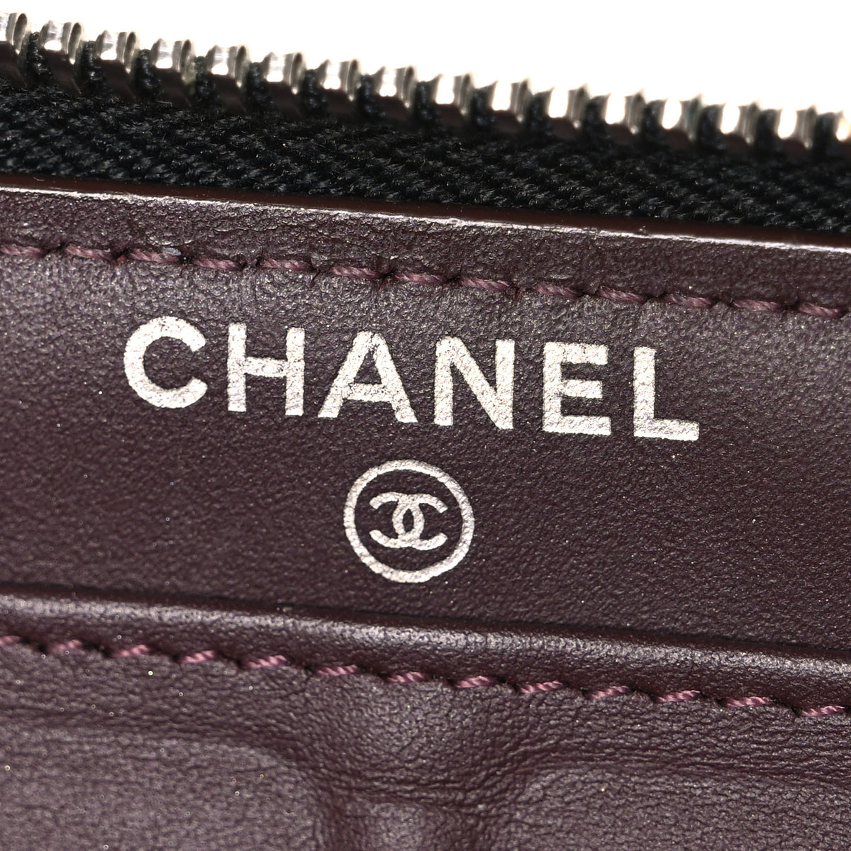 Caviar Quilted Large Gusset Zip Around Wallet Black