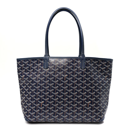 Goyard Goyardine Artois PM Navy 1 of 10