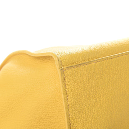 Celine Supple Grained Calfskin Small Long Strap Big Bag Sunflower 13 of 17
