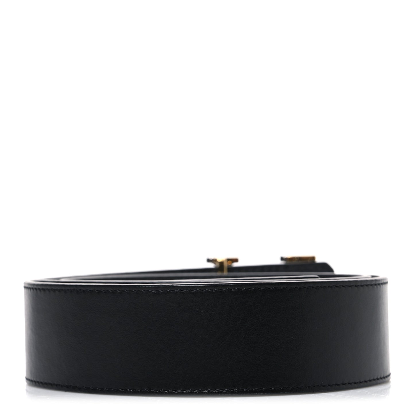 Calfskin 40mm LV Optic Reversible Belt 90 36 Black Anthracite Gray