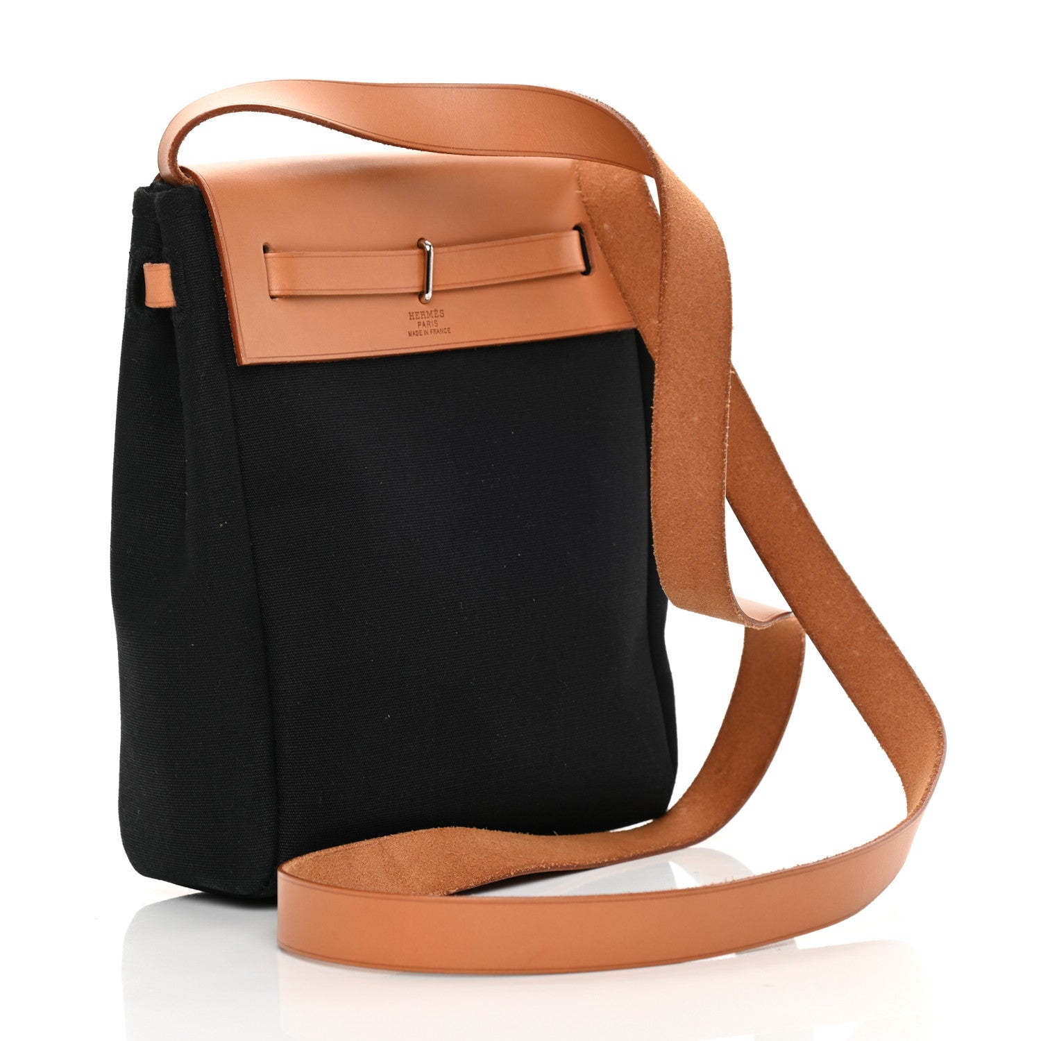 Hermes Toile Vache Calfskin Herbag TPM Natural 4 of 14