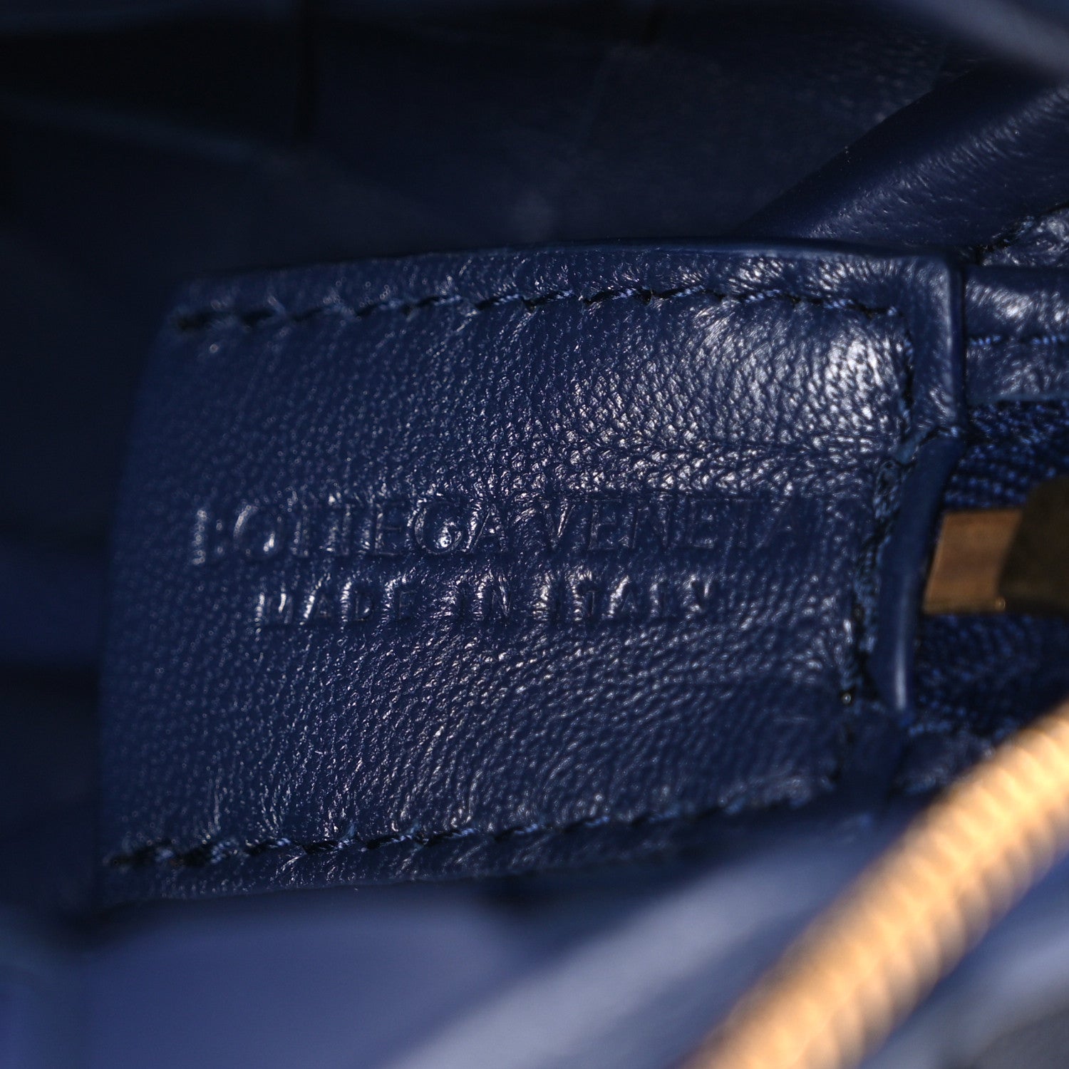 Bottega Veneta Nappa Intrecciato Mini Loop Camera Bag Blue 6 of 9