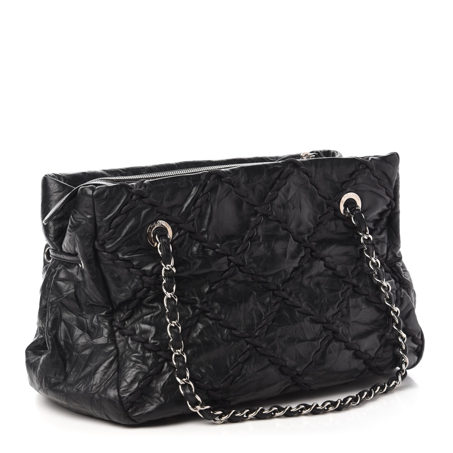 Chanel Calfskin Ultra Stitch Tote Black 3 of 13