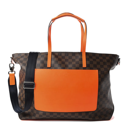 Louis Vuitton Damier Ebene Cabas Orange 1 of 10
