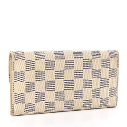 Louis Vuitton Damier Azur Emilie Wallet 3 of 7