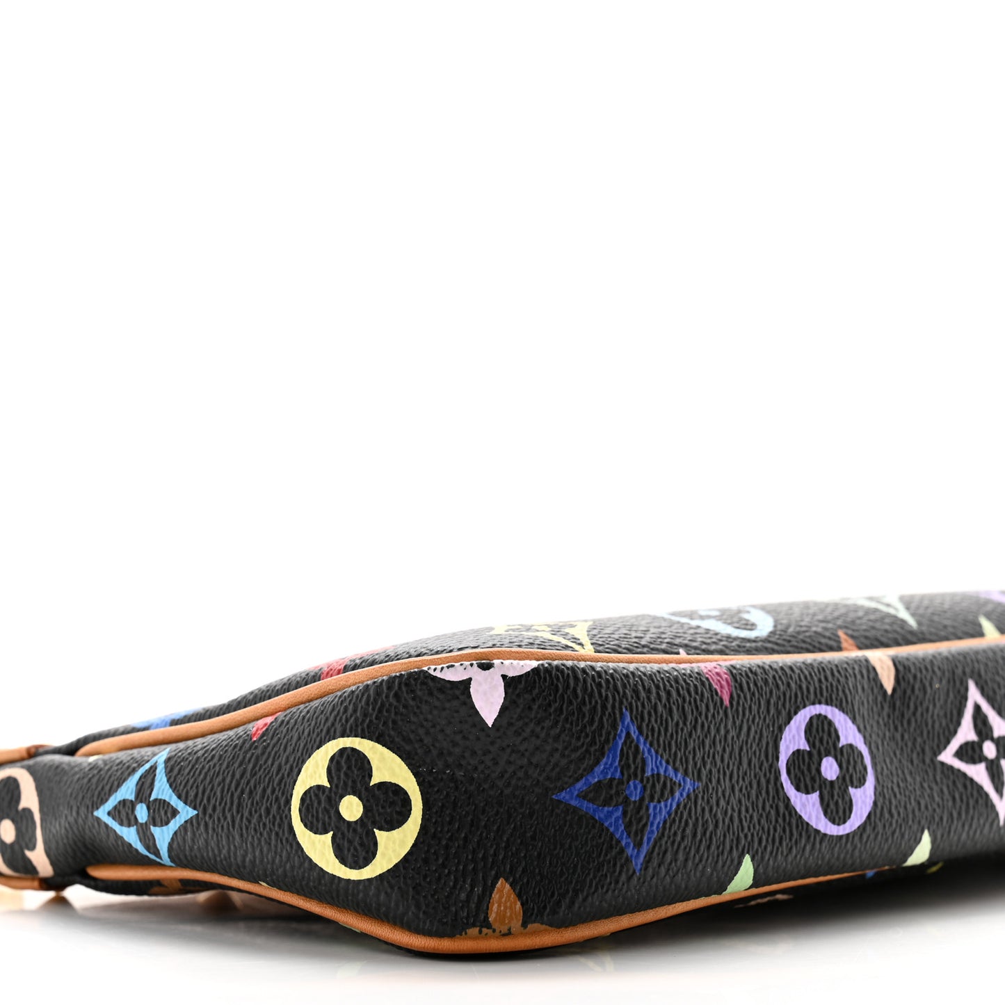 Monogram Multicolor Pochette Accessories Black