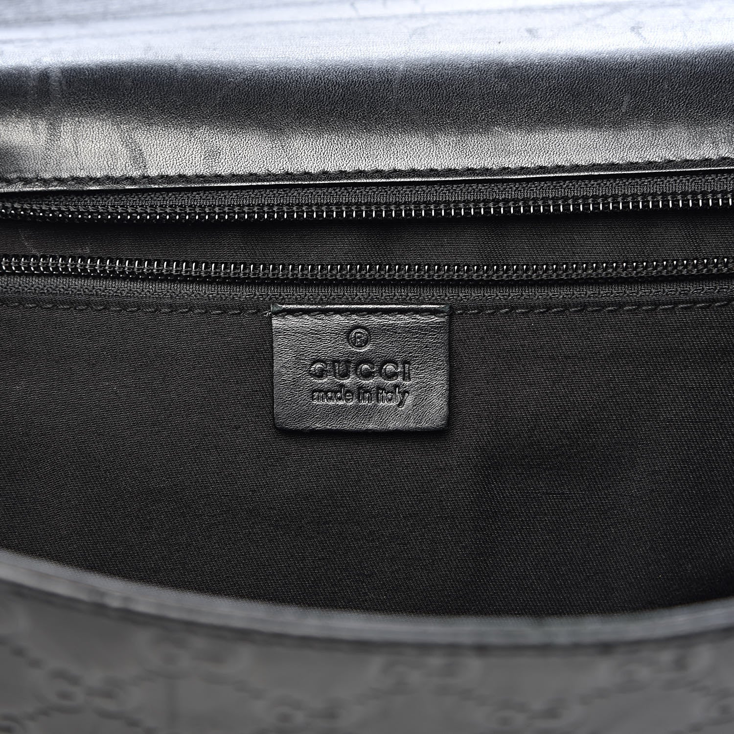 Gucci Guccissima Briefcase Black 6 of 21