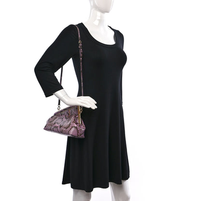 Fendi Snakeskin Small Fendi First Violetta 2 of 11