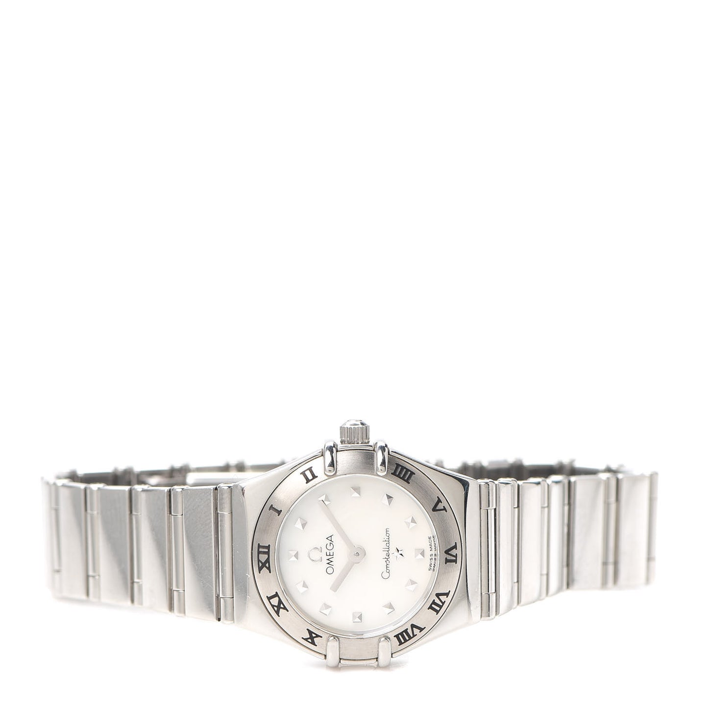 Stainless Steel Mother of Pearl 22mm Constellation My Choice Quartz Watch 795.1243