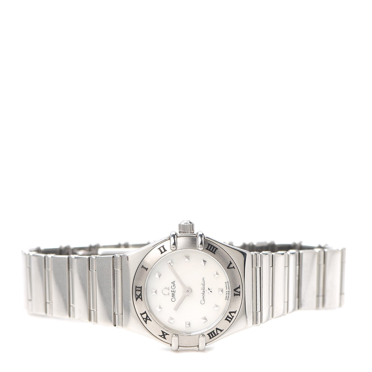 Omega Stainless Steel Mother of Pearl 22mm Constellation My Choice Quartz Watch 795.1243 2 of 6